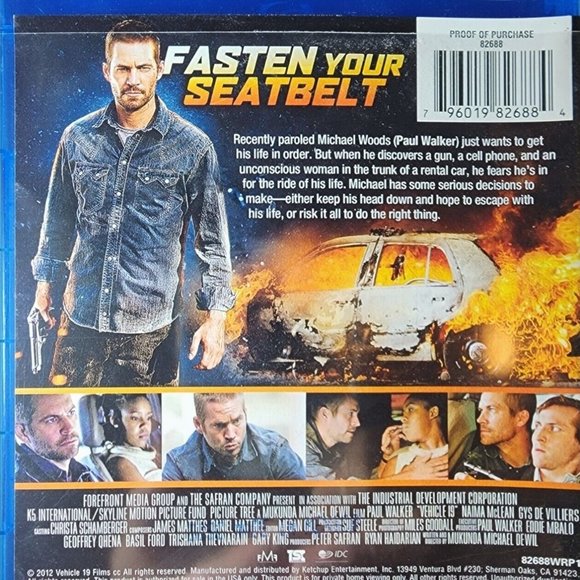Vehicle 19 DVD. New. Sealed - Picture 2 of 2